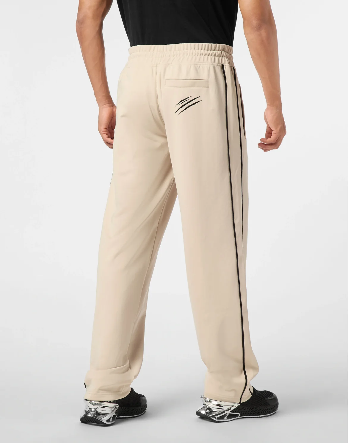 Tracksuit Pants Loose Fit, цвет: Бежевый