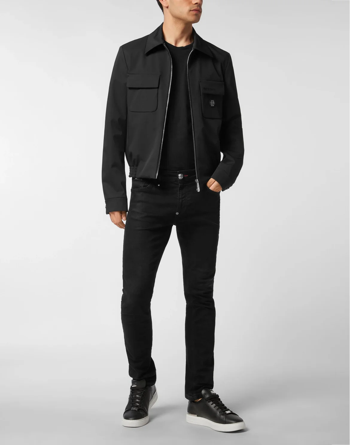 Nylon Blouson, цвет: Черный
