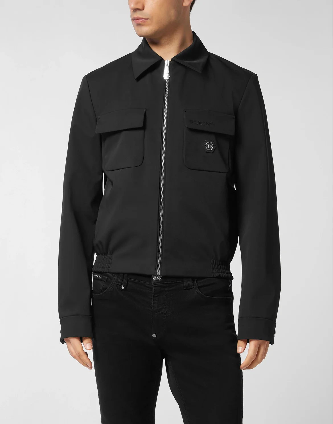 Nylon Blouson, цвет: Черный
