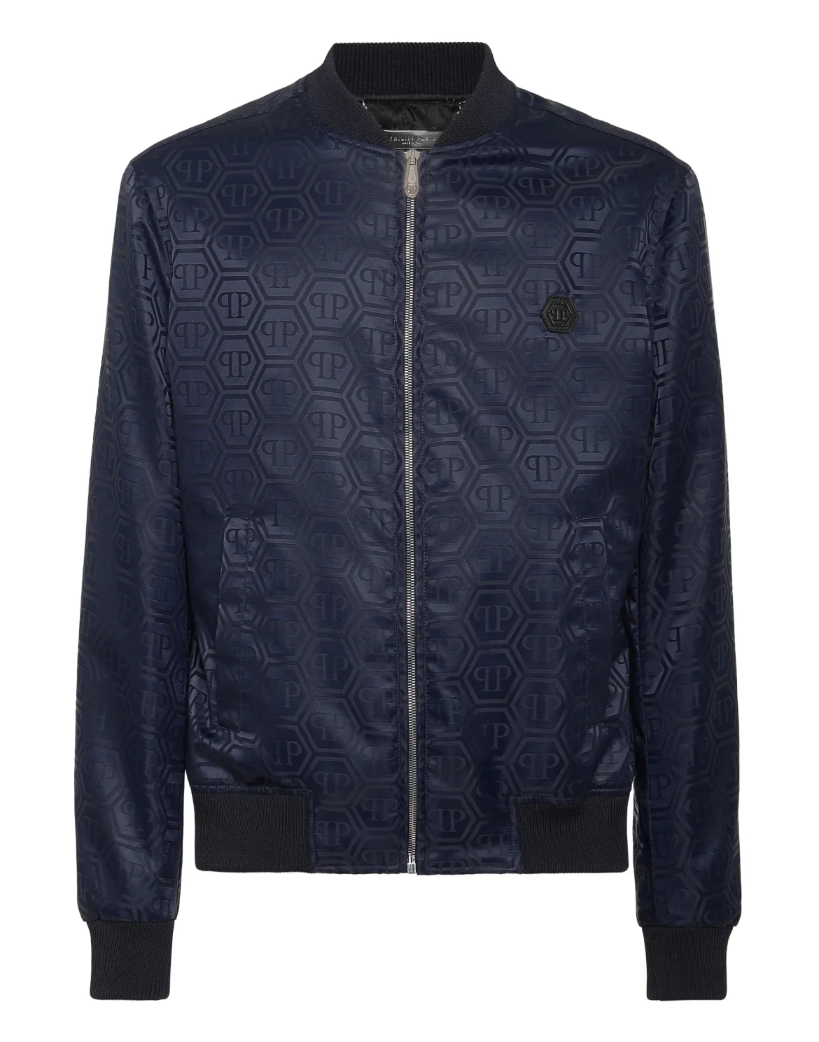 Nylon Bomber Jacquard Monogram, цвет: Синий