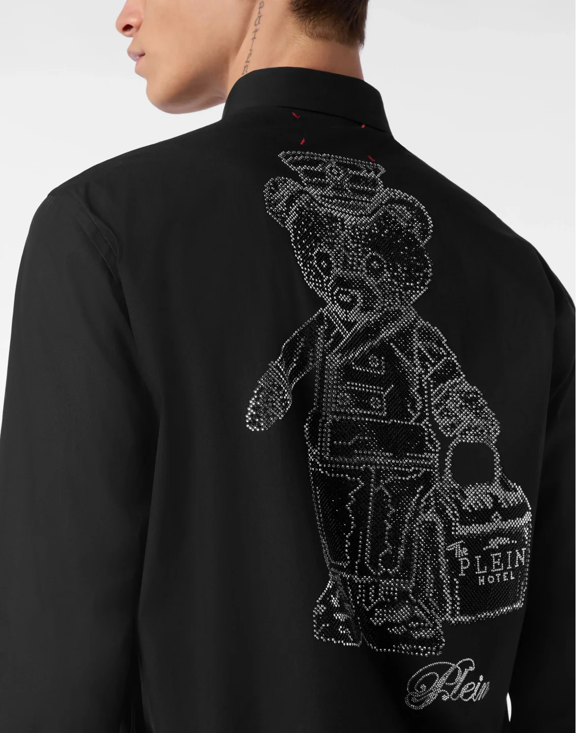 Sugar Daddy Cut Shirt Teddy Crystal, цвет: Черный