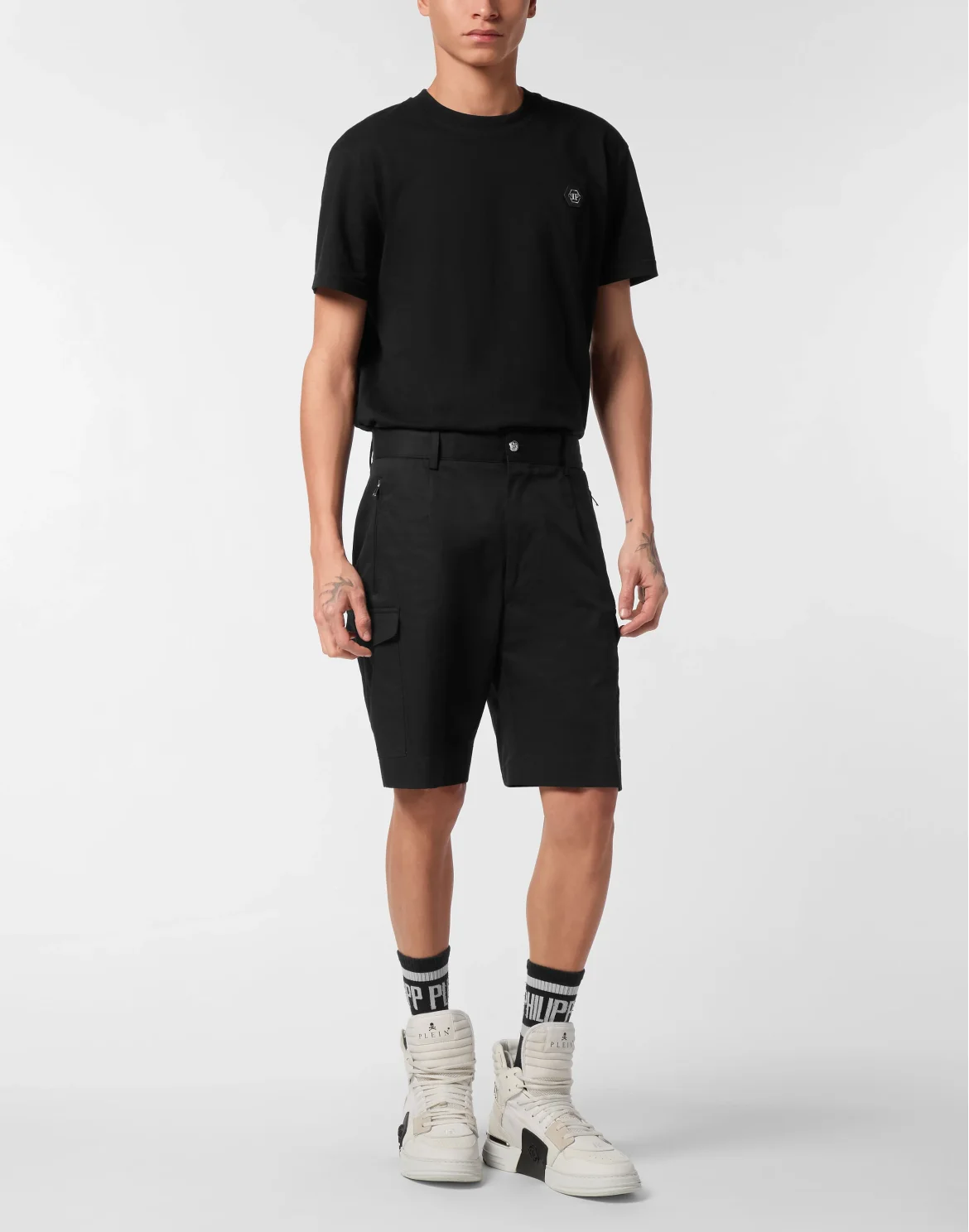 Cotton Cargo Short, цвет: Черный