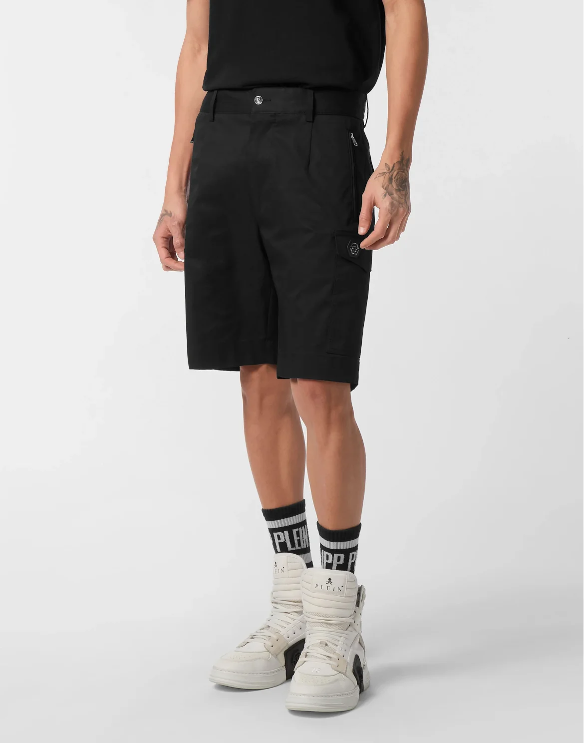 Cotton Cargo Short, цвет: Черный