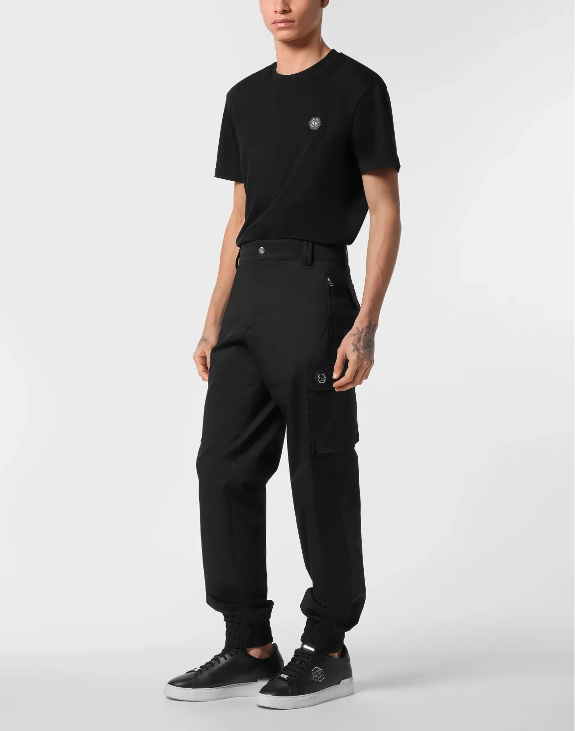 Basic Cargo Joggers, цвет: Черный