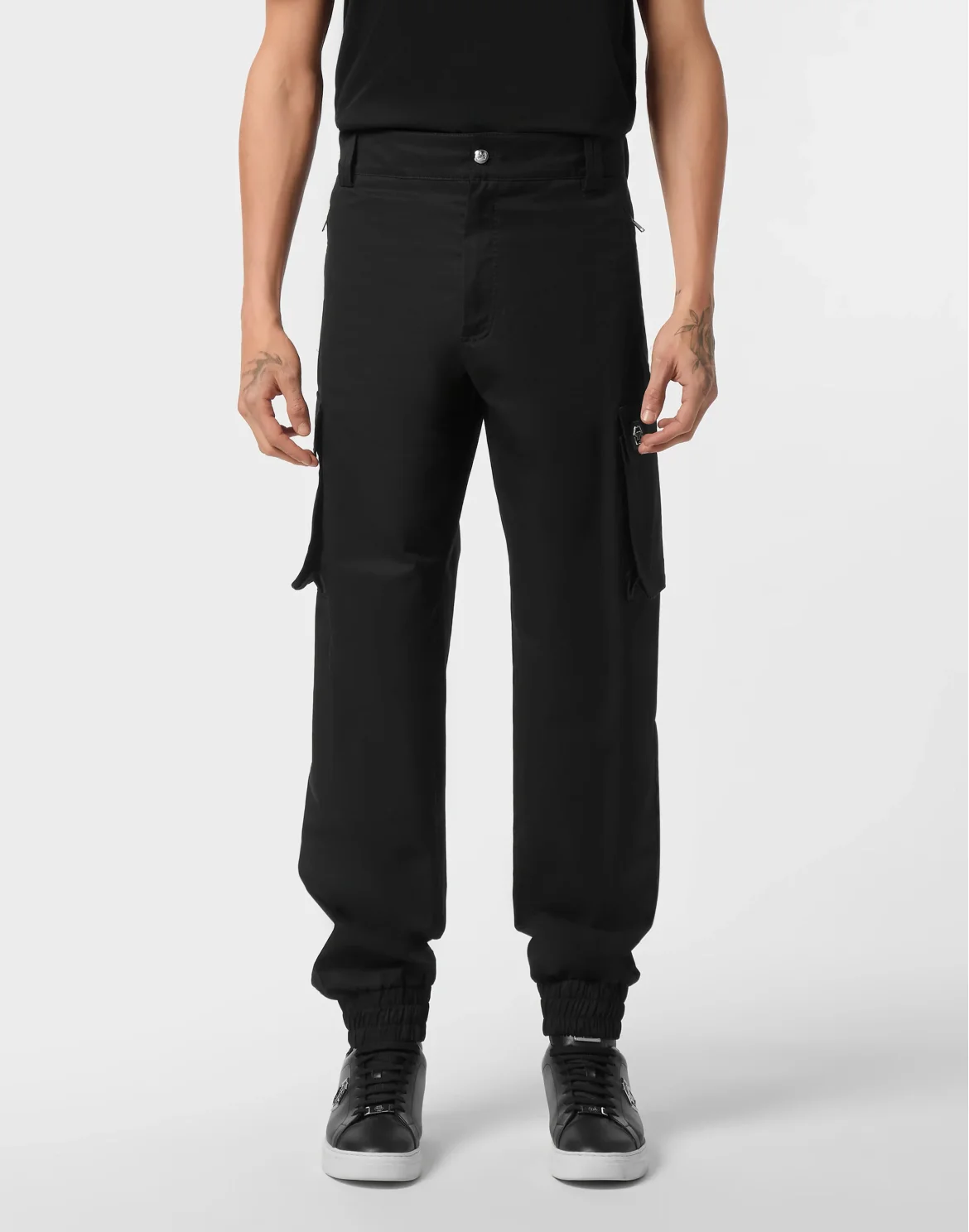 Basic Cargo Joggers, цвет: Черный