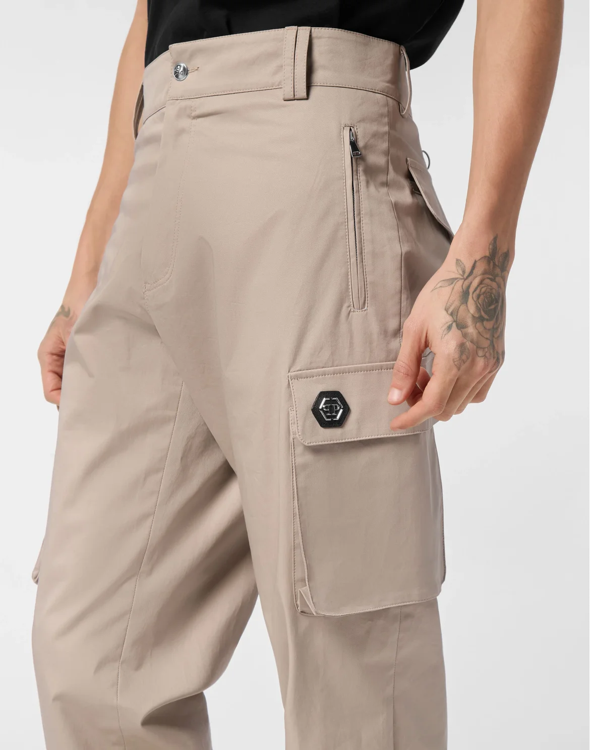 Basic Cargo Joggers, цвет: Бежевый