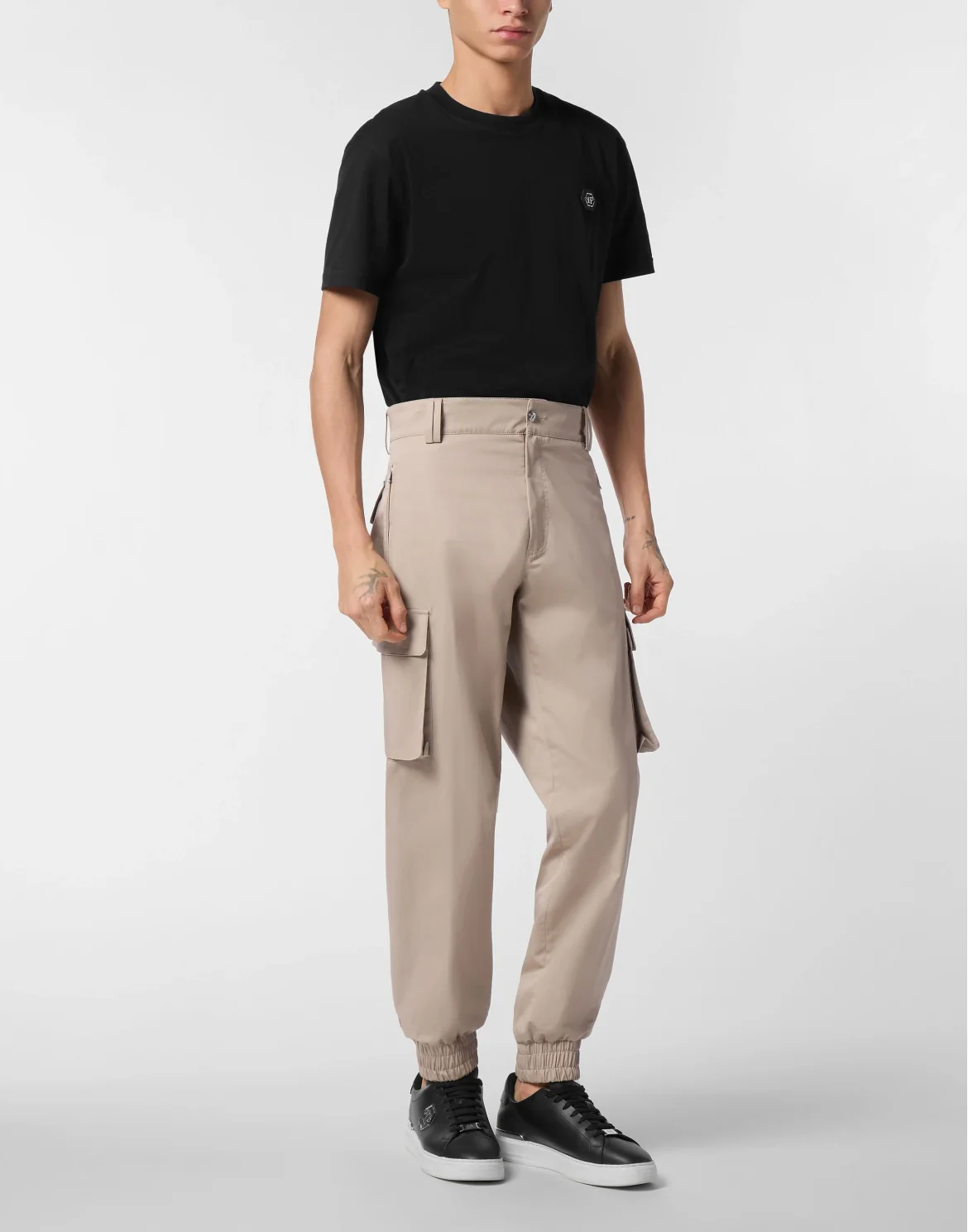 Basic Cargo Joggers, цвет: Бежевый