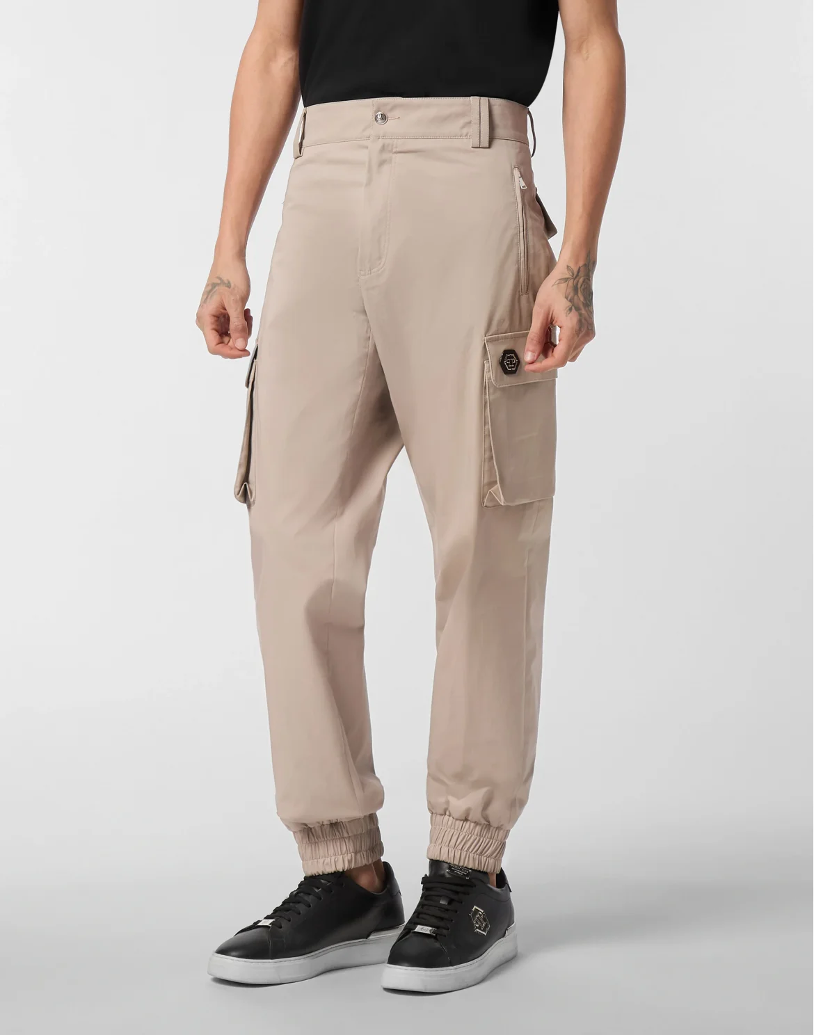 Basic Cargo Joggers, цвет: Бежевый