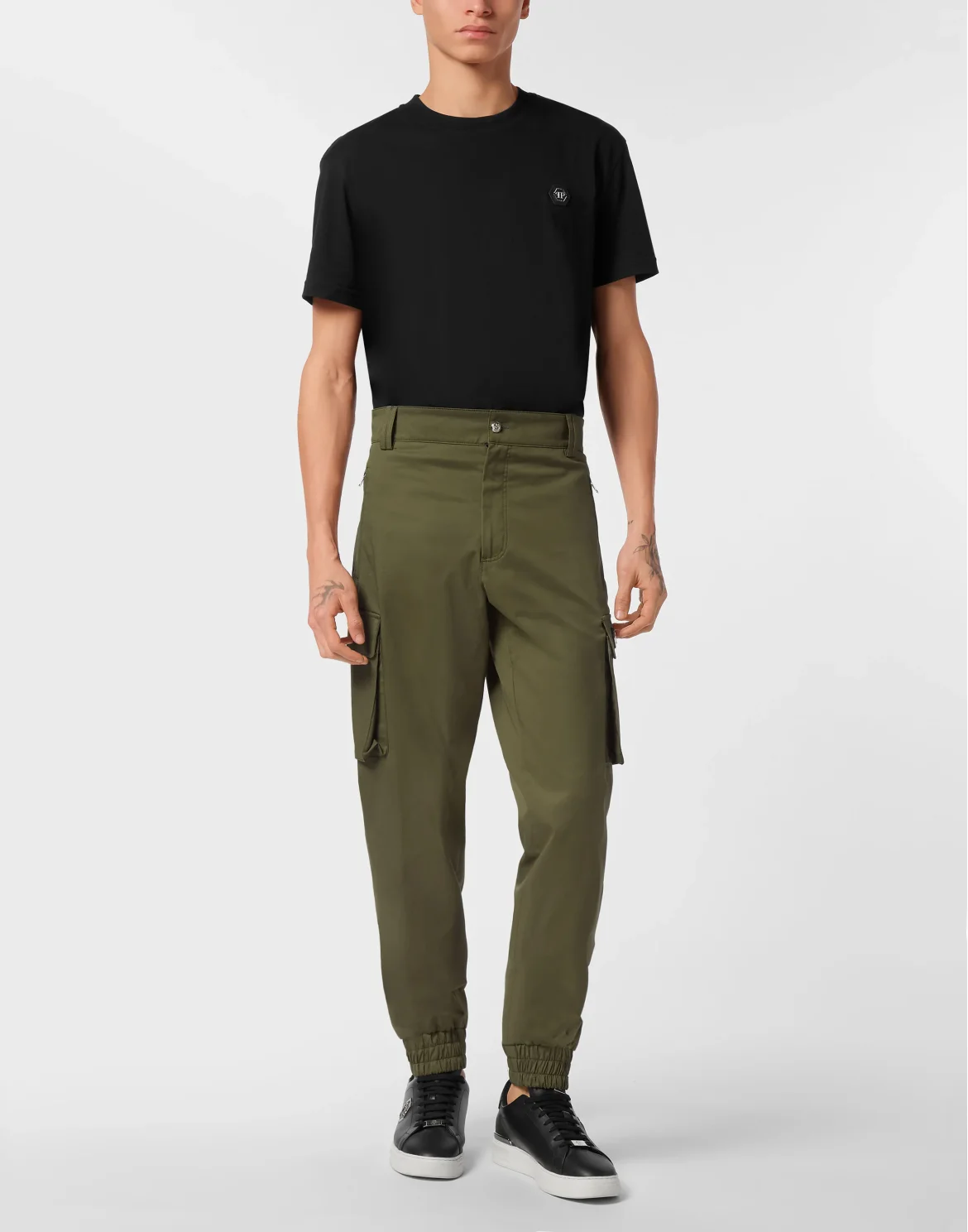 Basic Cargo Joggers, цвет: Зеленый