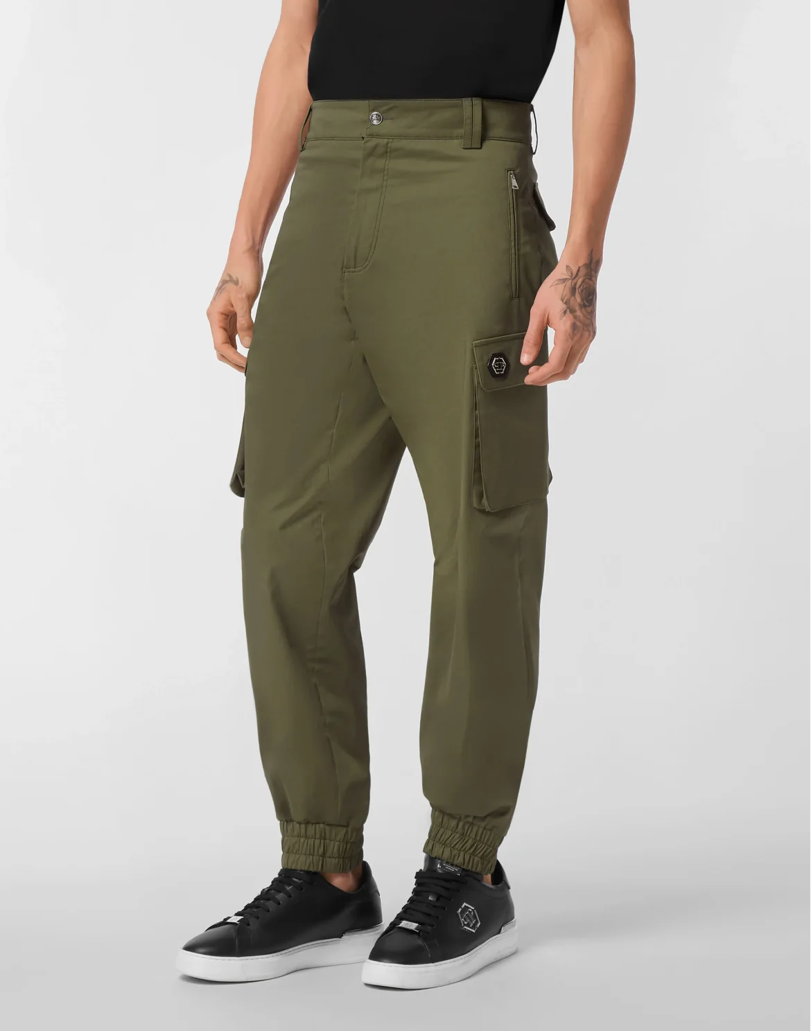 Basic Cargo Joggers, цвет: Зеленый