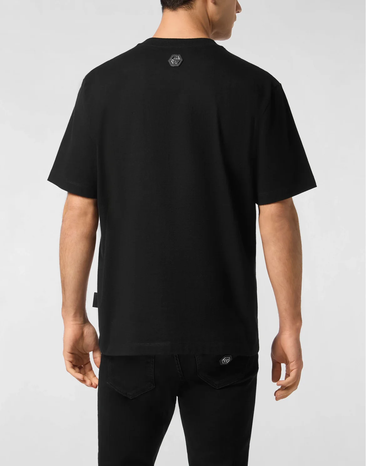 Round Neck T-Shirt Stones, цвет: Черный