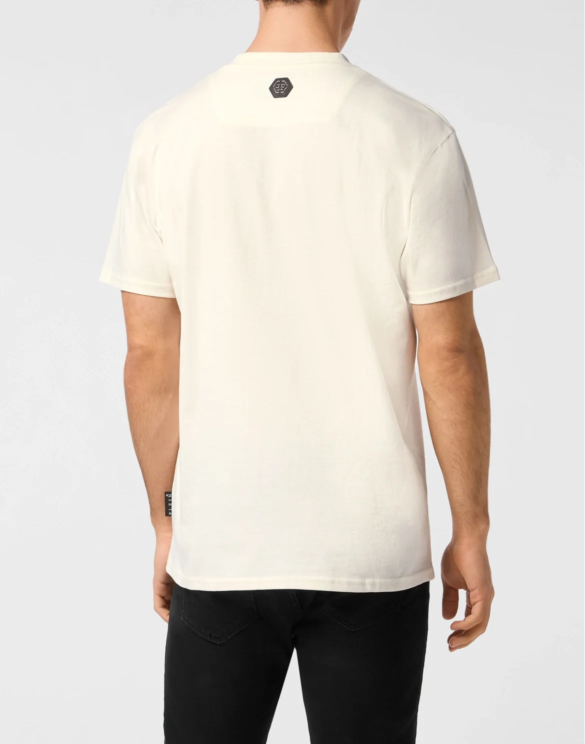 Printed Round Neck T-Shirt Hexagon, цвет: Бежевый