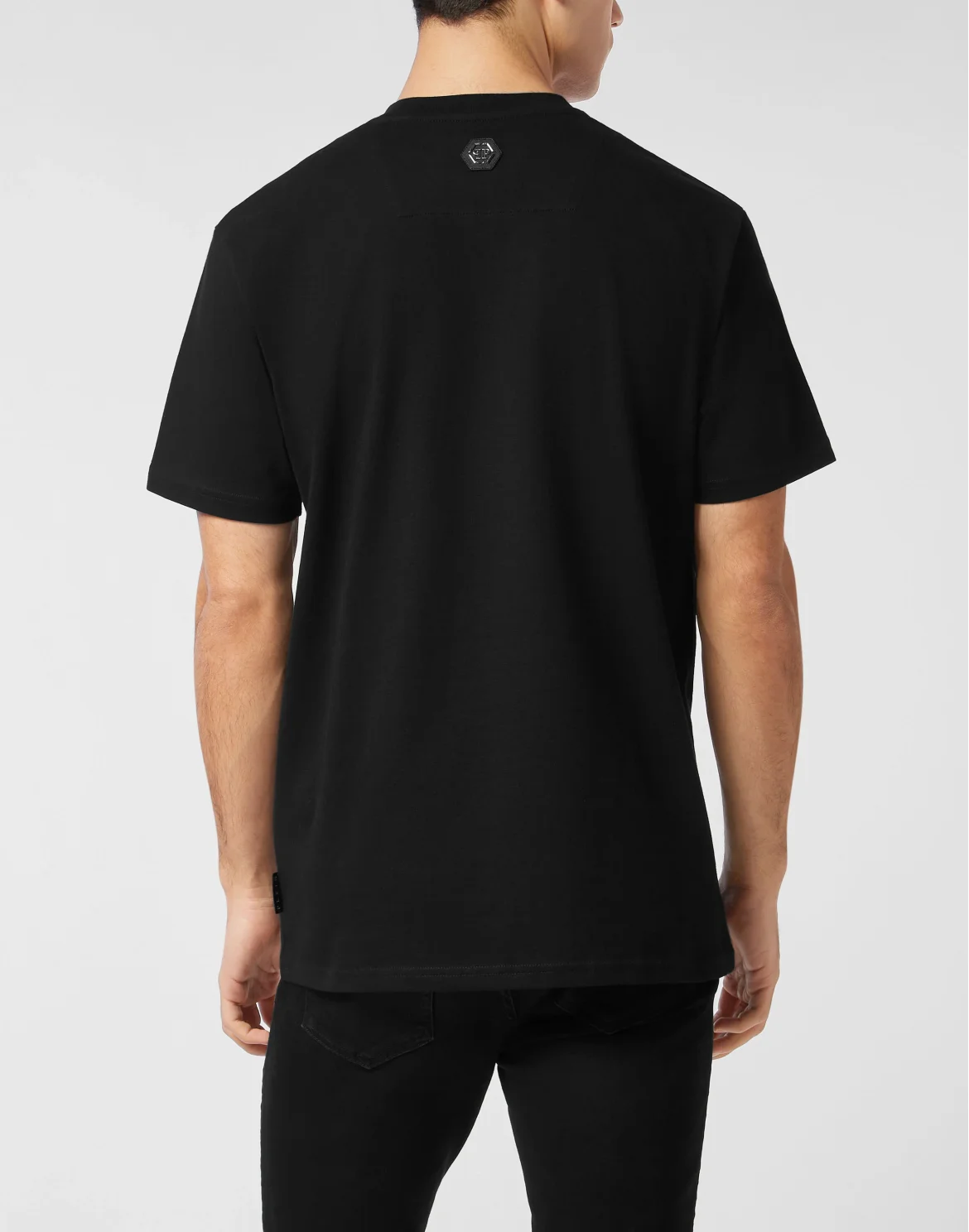 Round Neck T-Shirt Plein Boy Stones, цвет: Черный