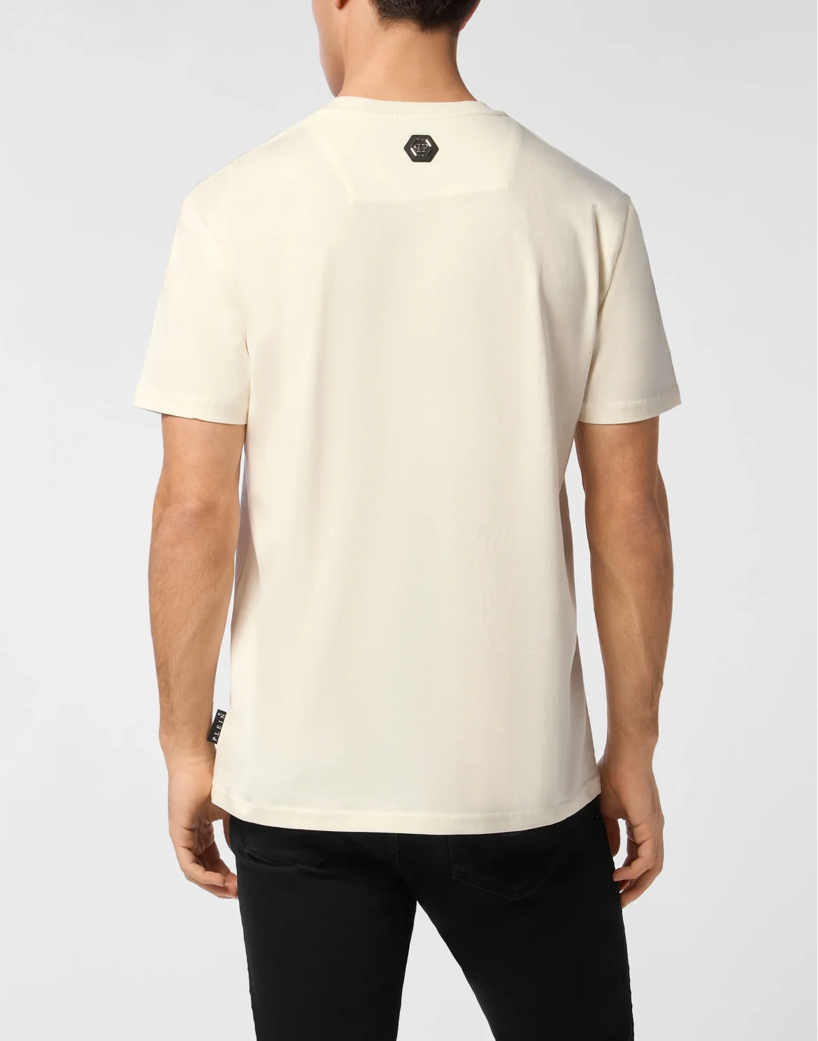 Printed Round Neck T-Shirt Skull & Bones, цвет: Бежевый