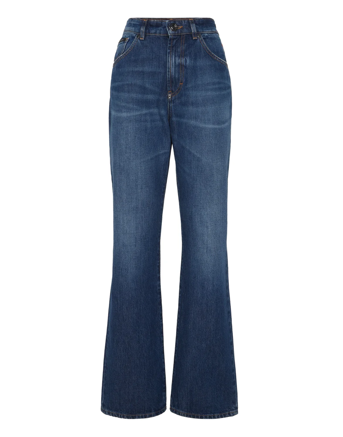 Straight Fit Jeans, цвет: Синий