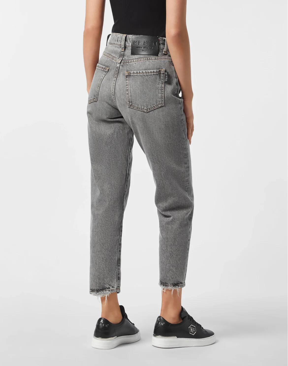 Mom Fit Jeans, цвет: Серый