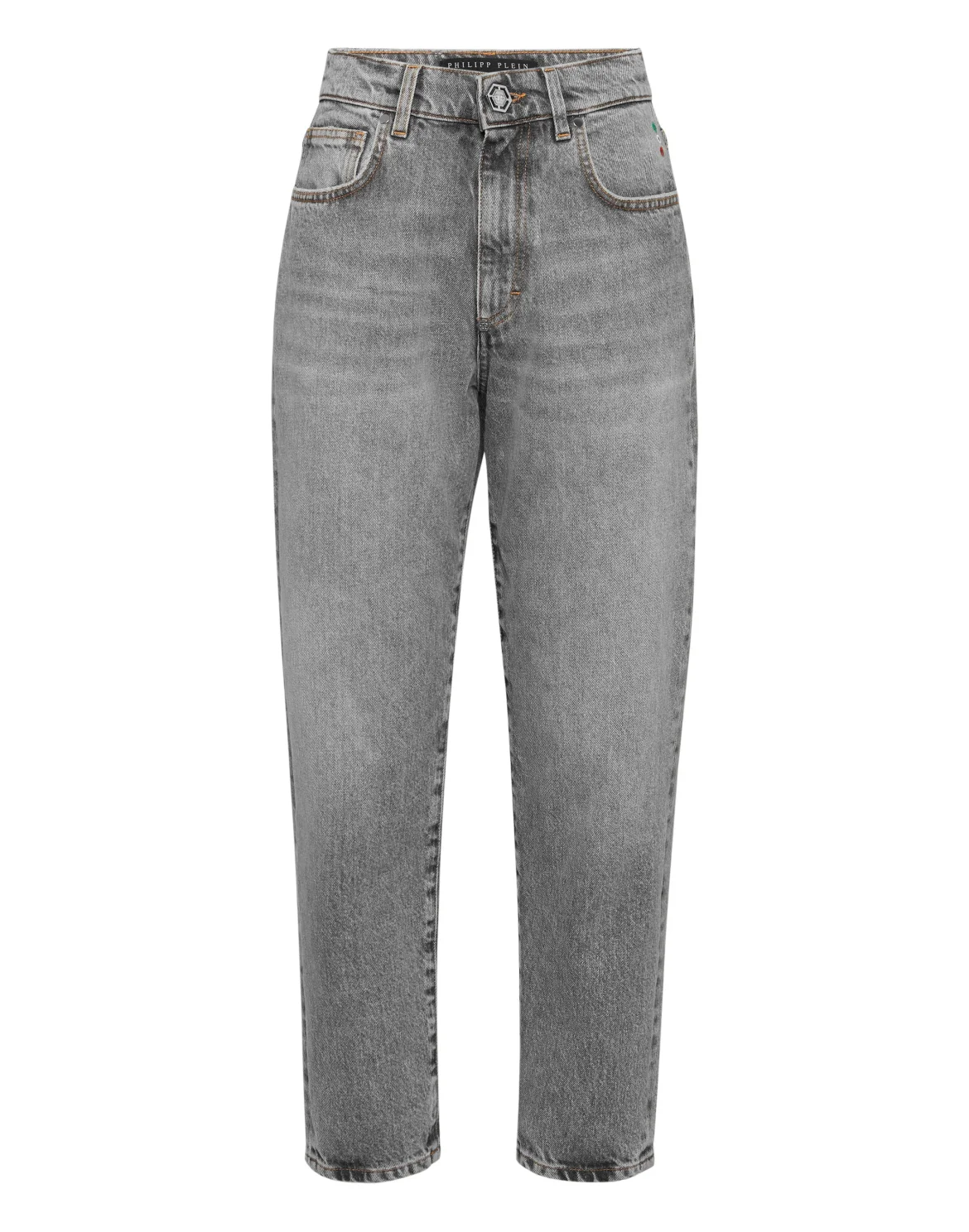 Mom Fit Jeans, цвет: Серый