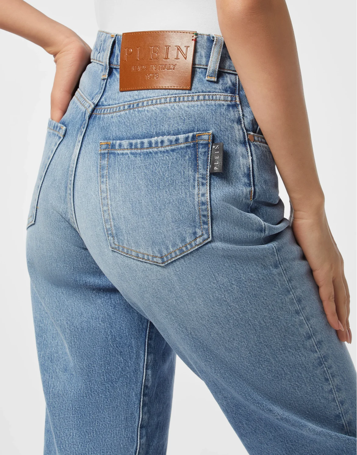 Mom Fit Jeans, цвет: Голубой