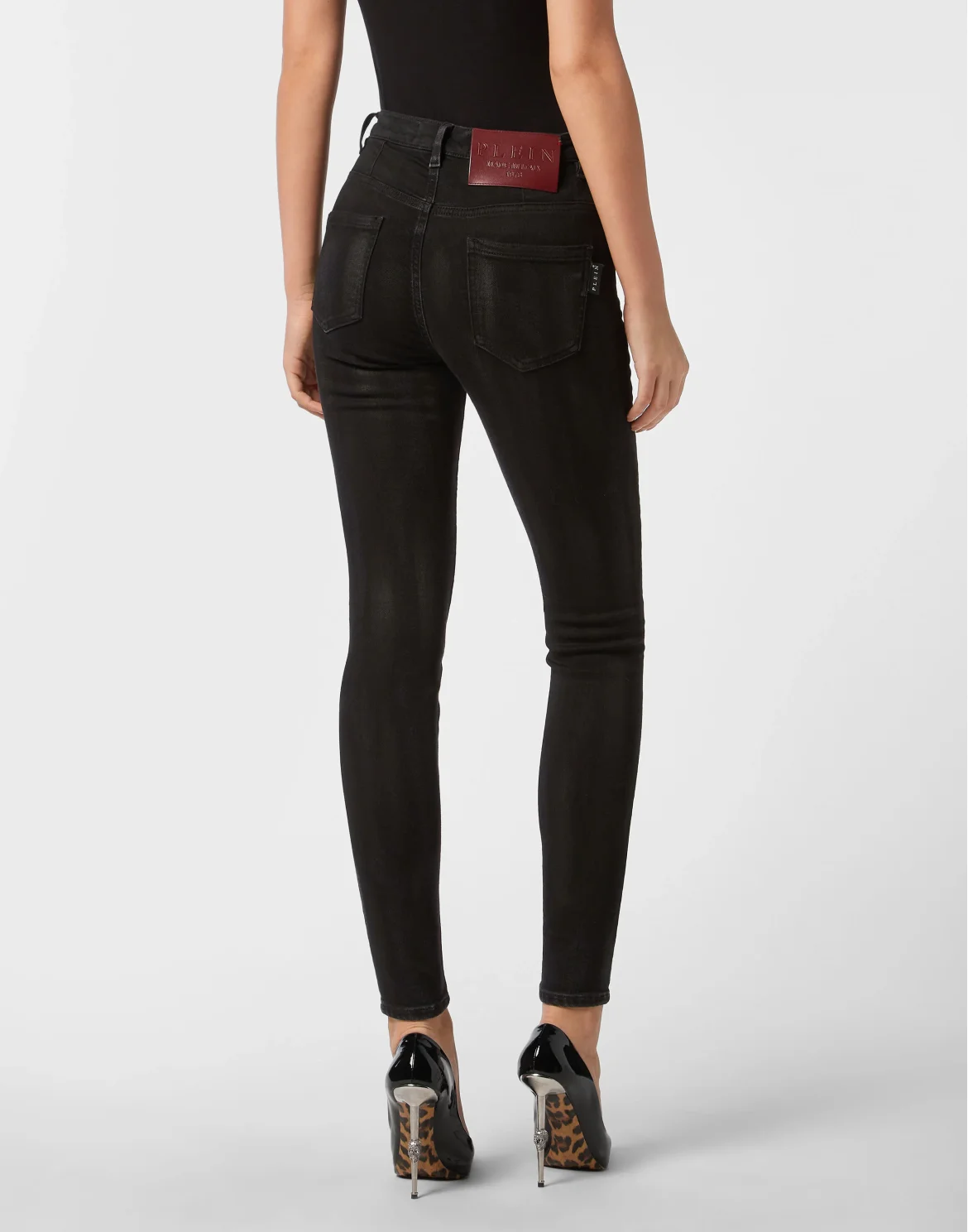 High Waist Jeggings, цвет: Черный