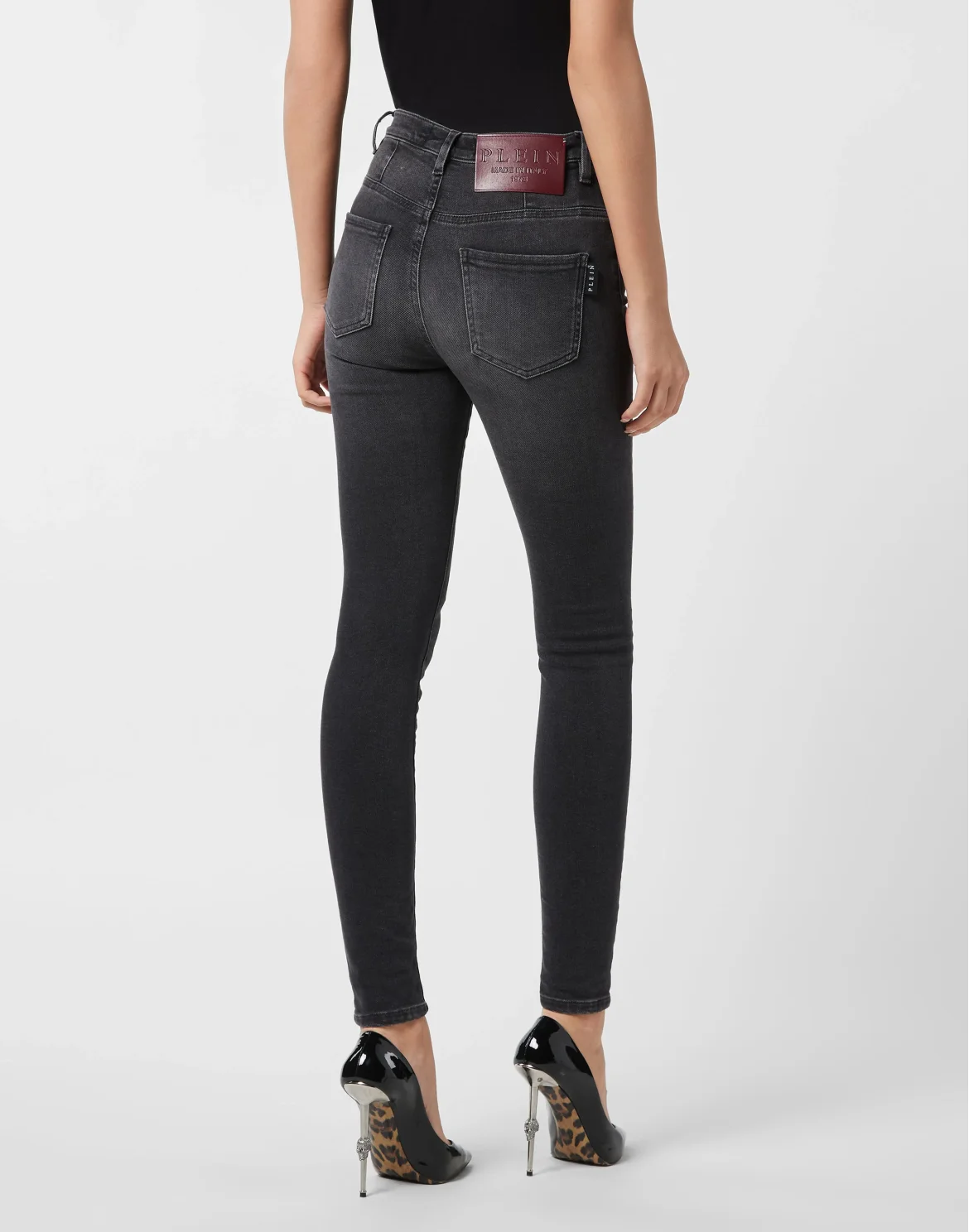High Waist Jeggings, цвет: Черный