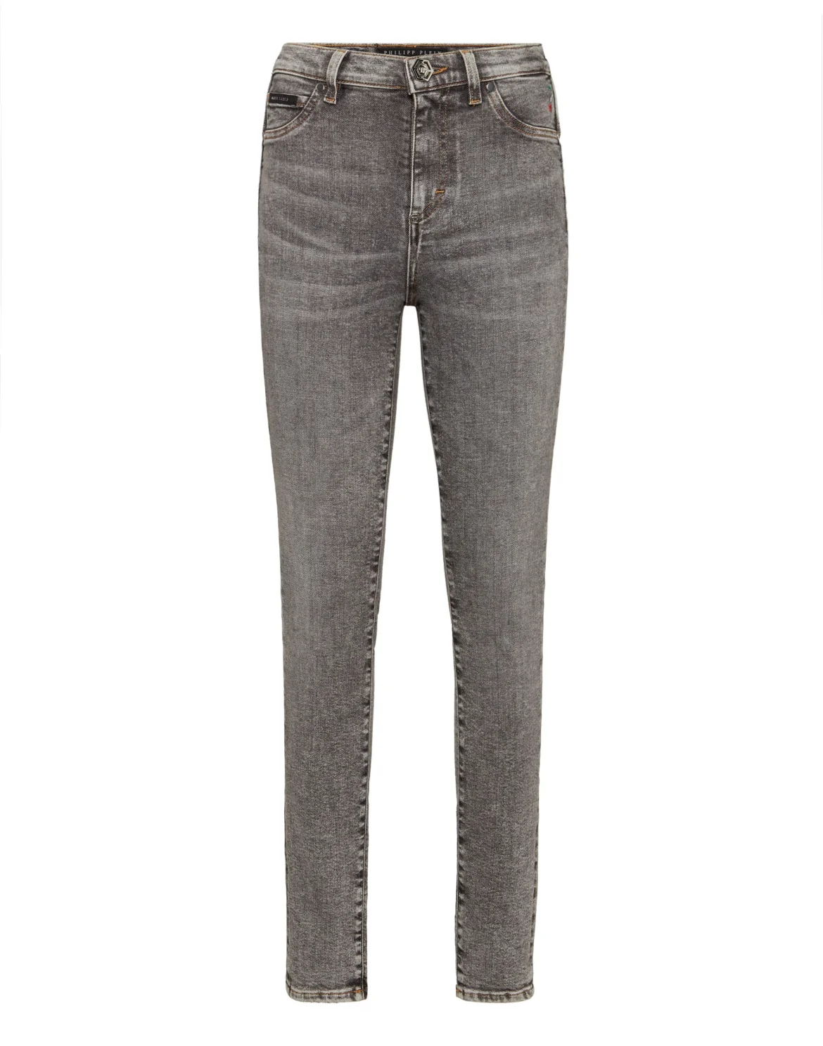 High Waist Jeggings, цвет: Серый
