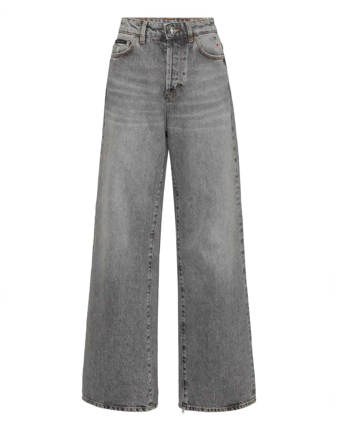 Skater Fit Jeans, цвет: Серый