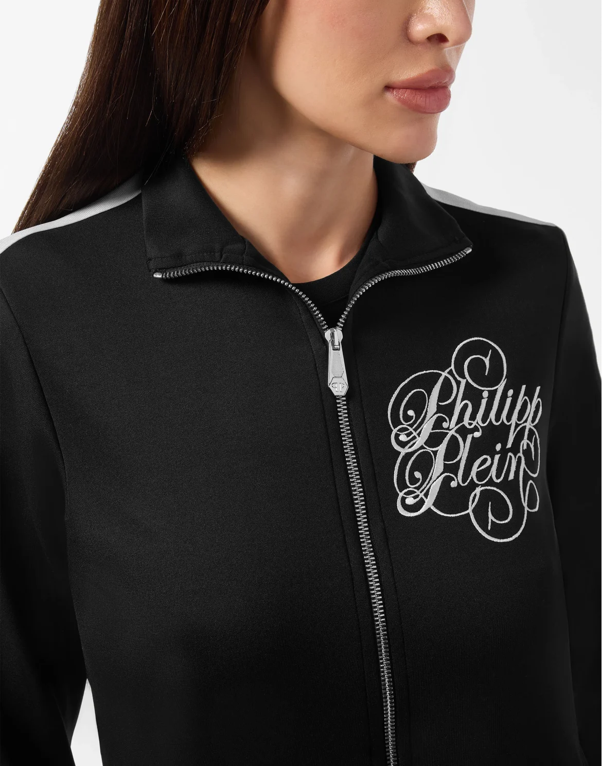 Tracksuit Jacket Signature, цвет: Черный