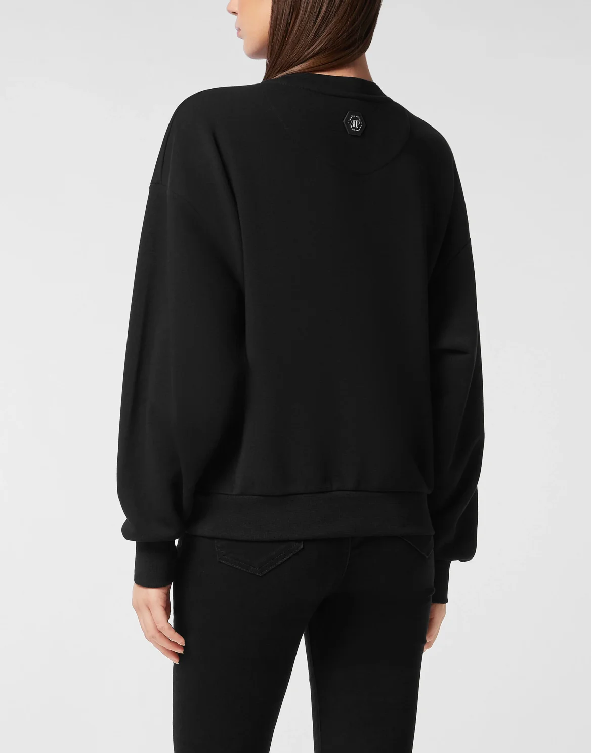 Cotton New Port Beach Fit Sweatshirt Teddy Crystal, цвет: Черный