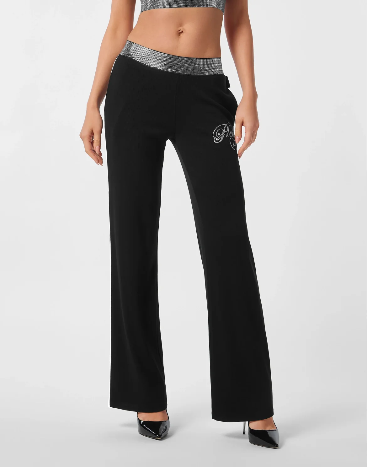 Straight Trousers Elastic Signature, цвет: Черный