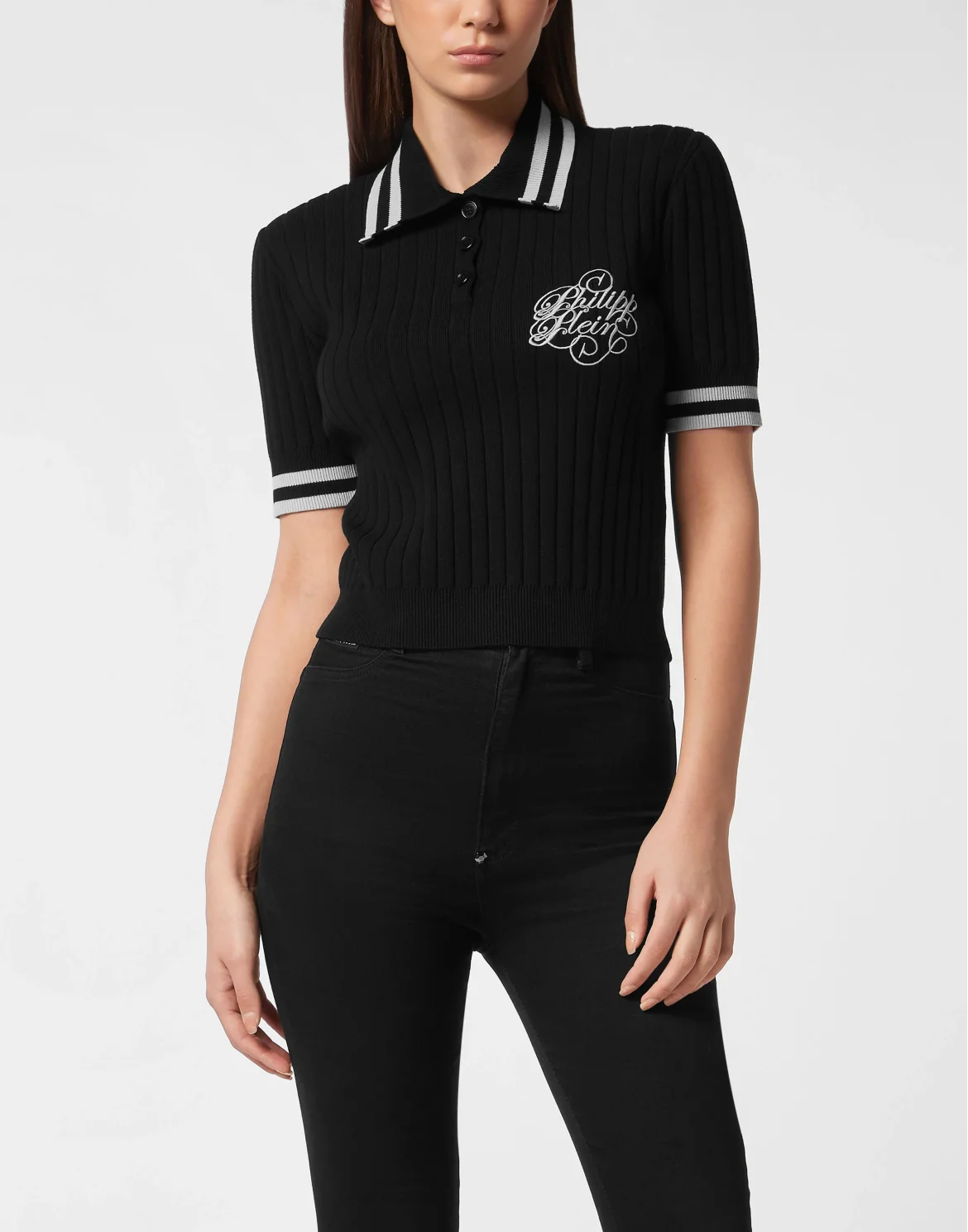 Knit Polo, цвет: Черный