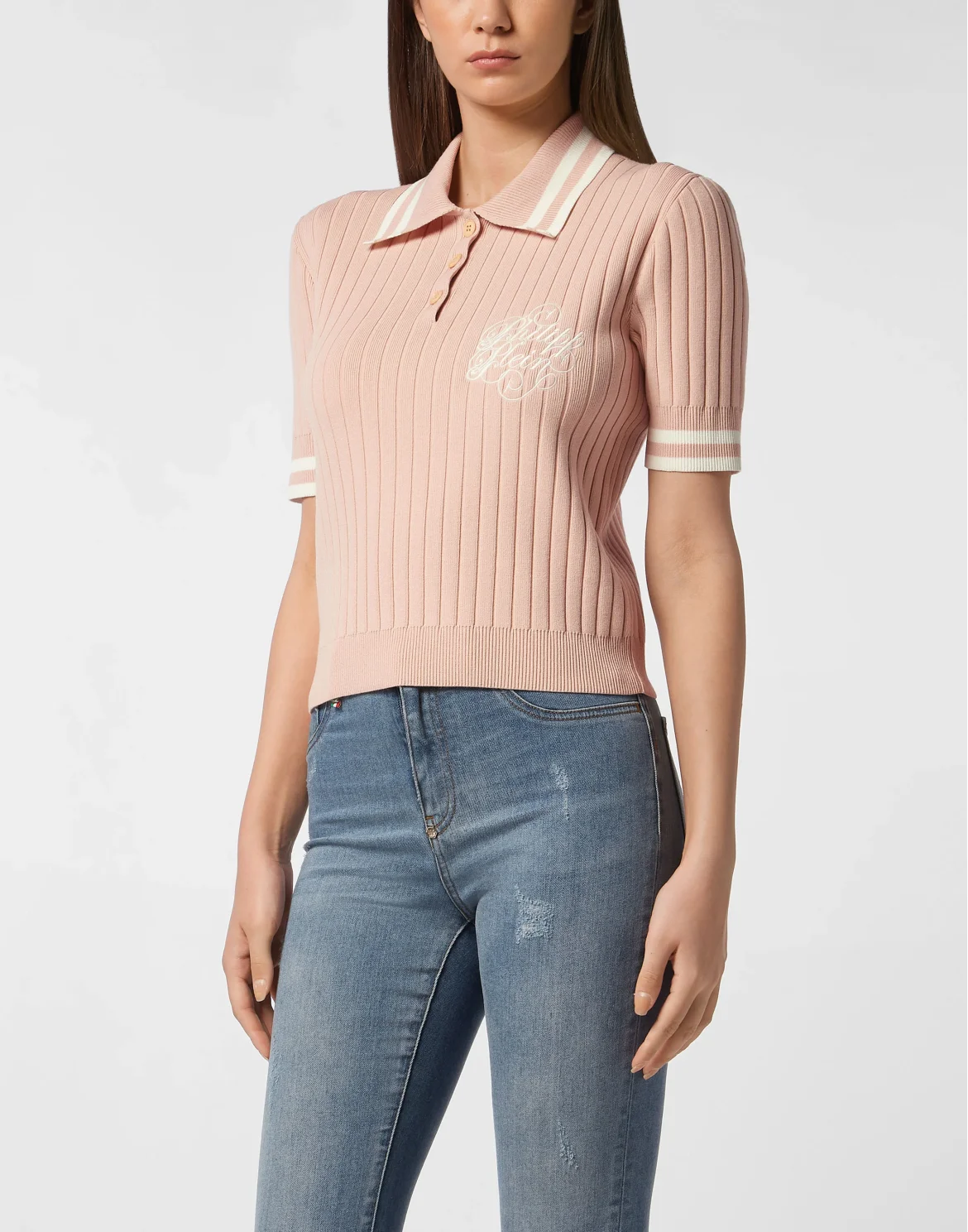 Knit Polo, цвет: Розовый