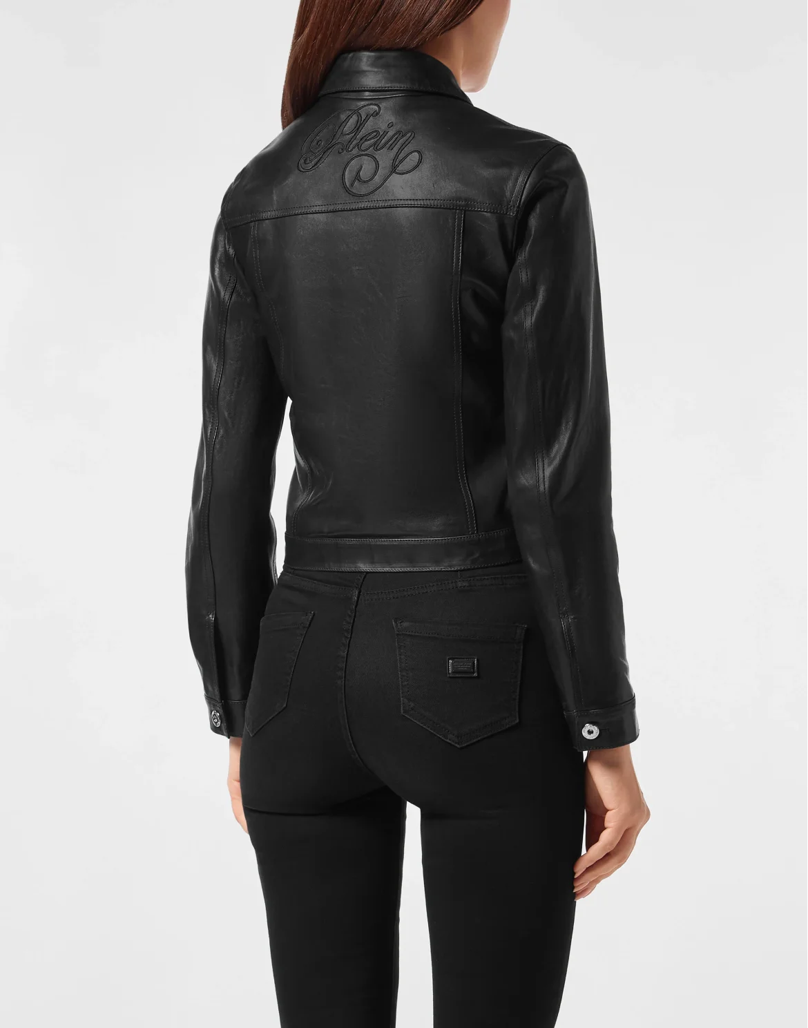 Vintage Leather Jacket Signature, цвет: Черный