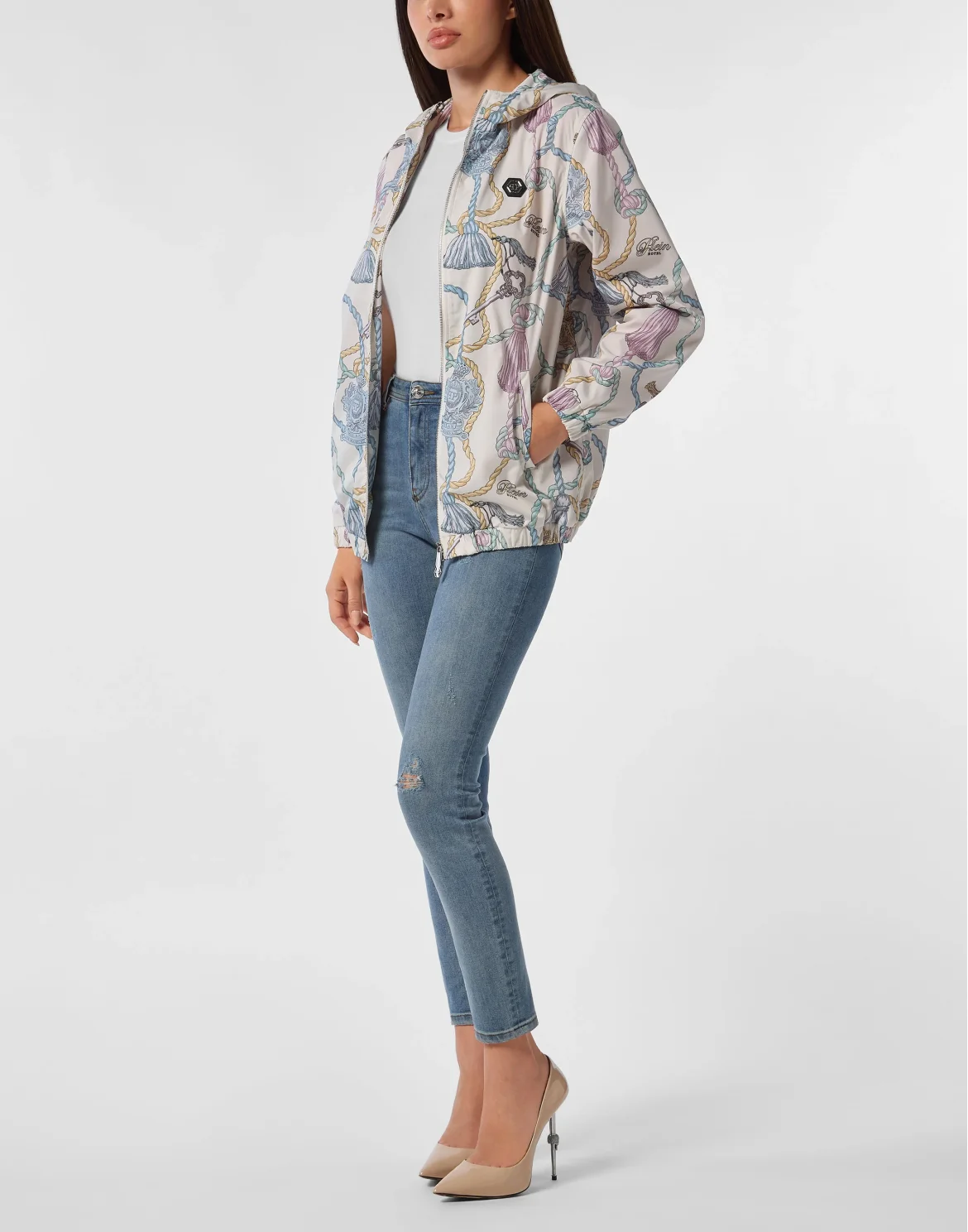 Nylon Windbreaker Tassels, цвет: Мультиколор