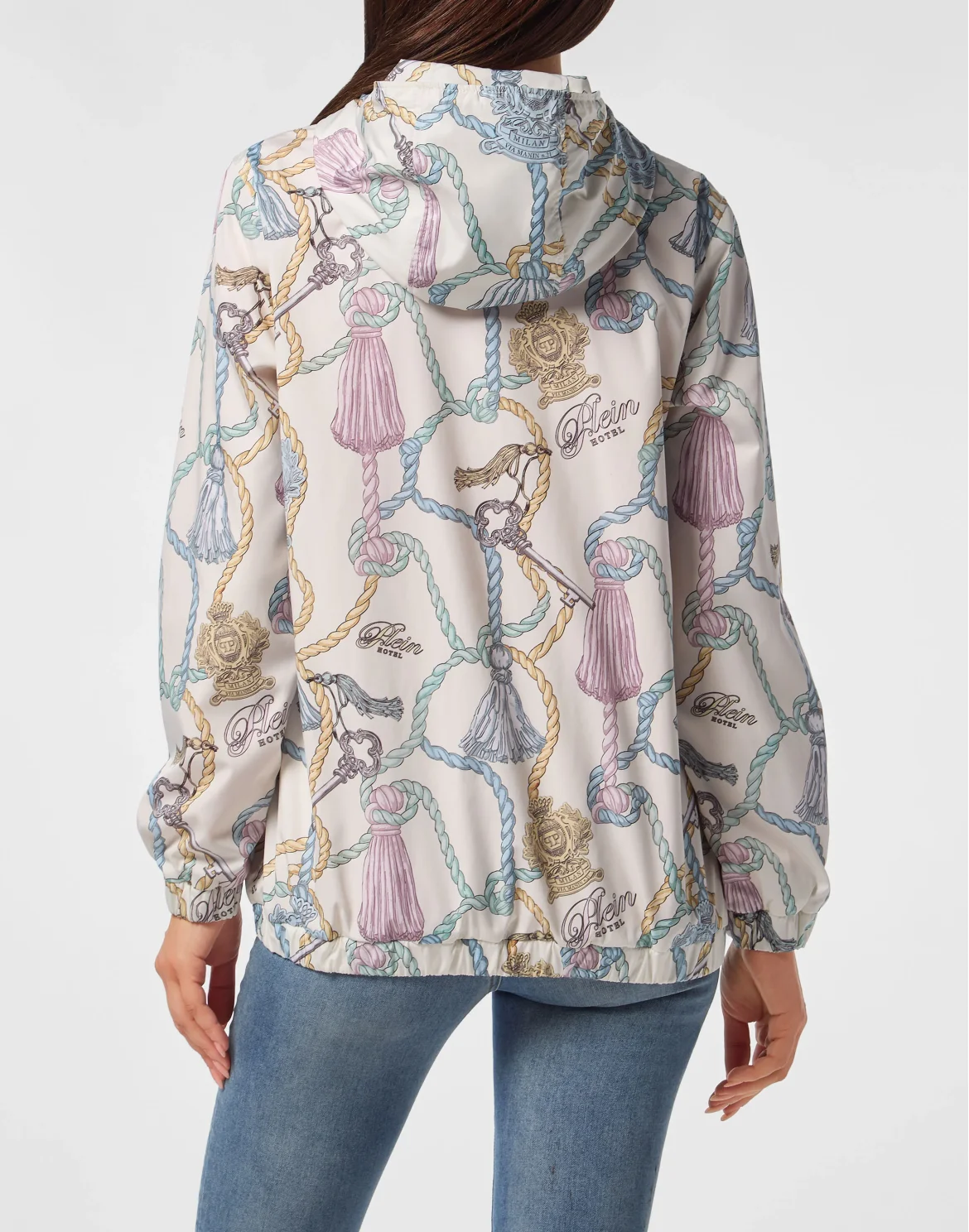 Nylon Windbreaker Tassels, цвет: Мультиколор