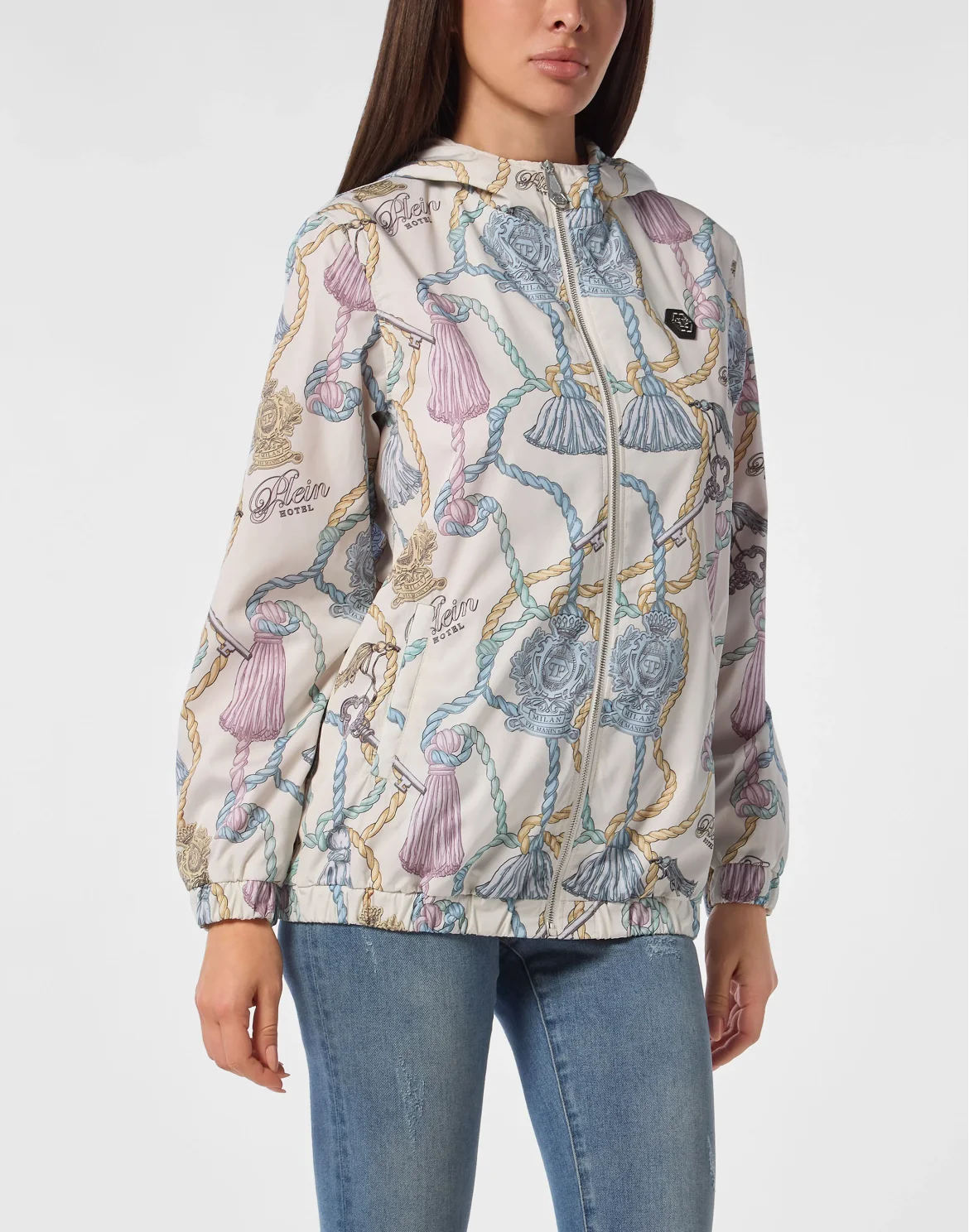 Nylon Windbreaker Tassels, цвет: Мультиколор