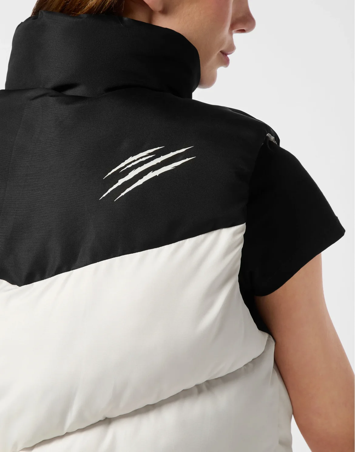 Puffer Jacket Vest, цвет: Бежевый