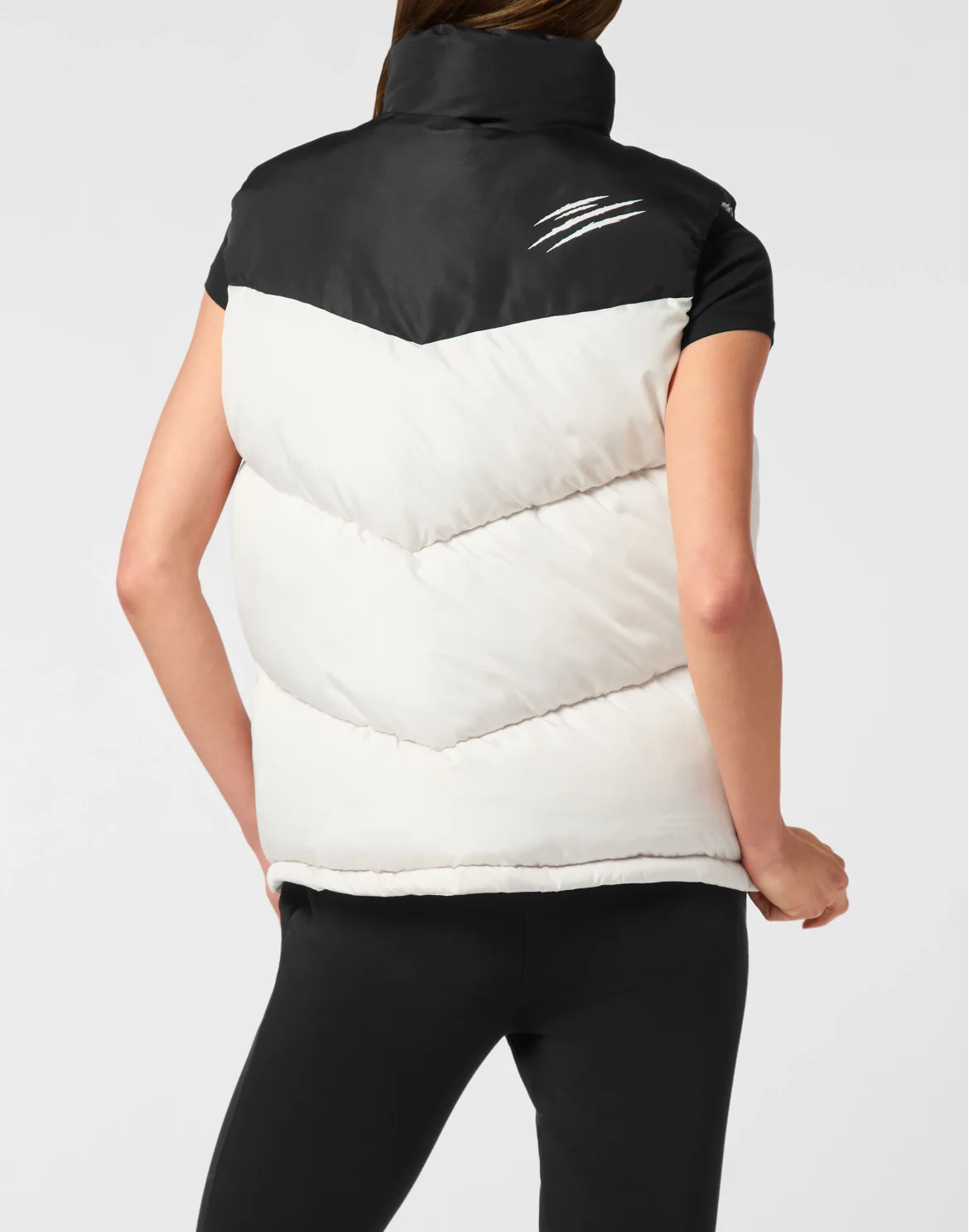 Puffer Jacket Vest, цвет: Бежевый