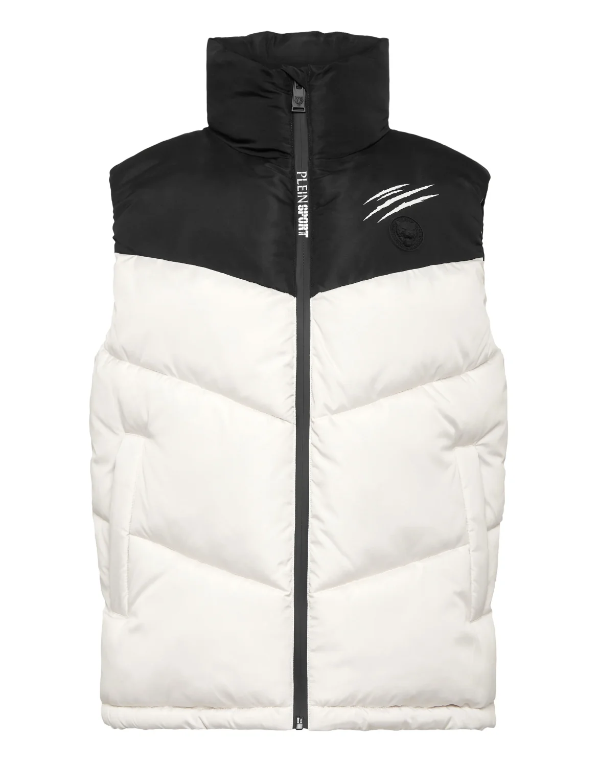 Puffer Jacket Vest, цвет: Бежевый