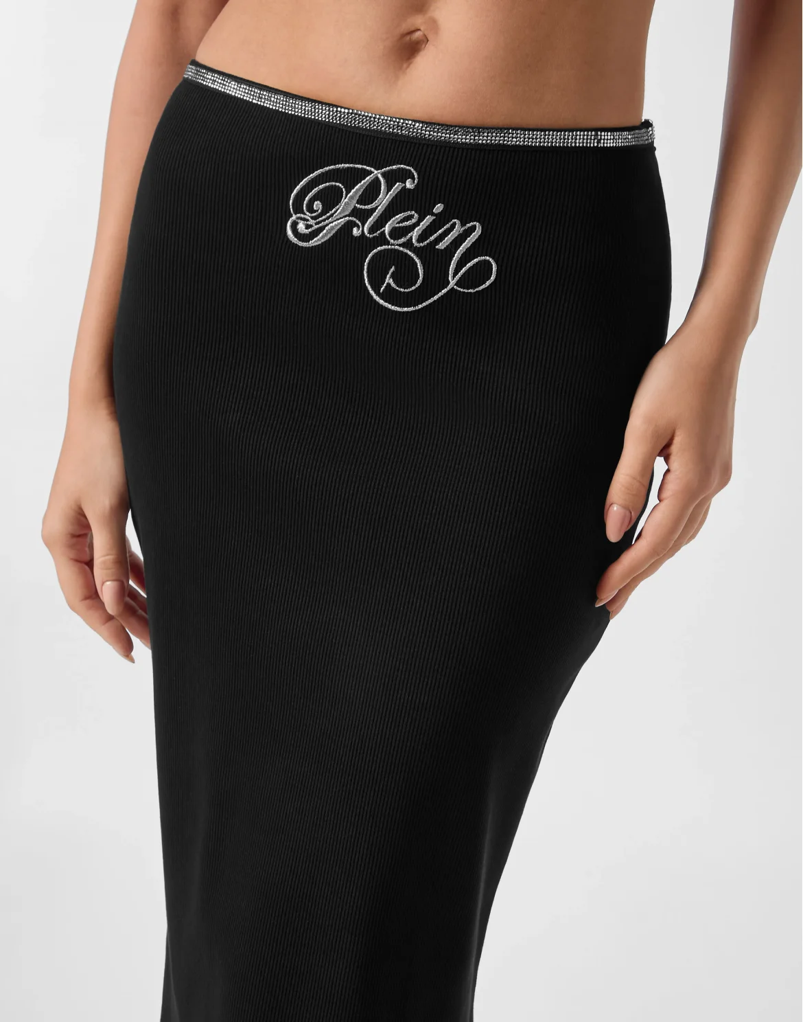 Midi Skirt Elastic Signature, цвет: Черный