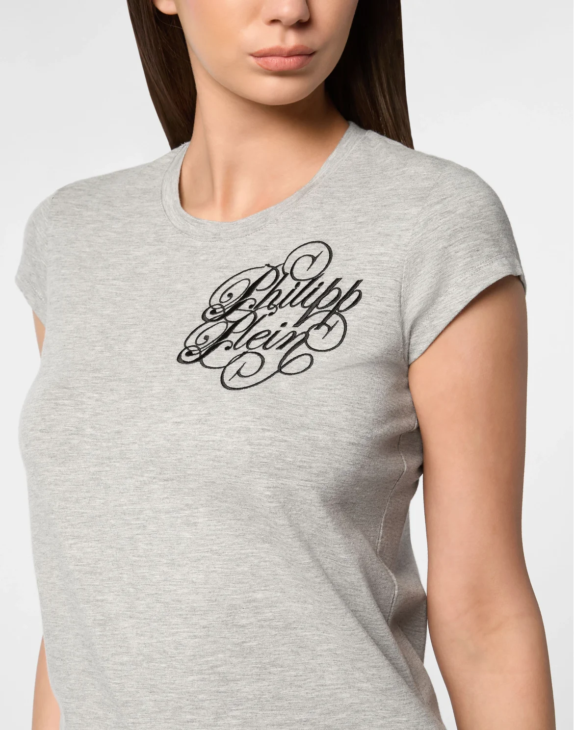 Modal Sexy Pure Fit T-Shirt Signature, цвет: Серый