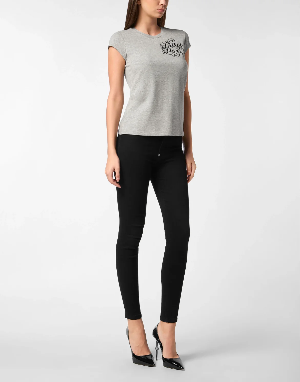 Modal Sexy Pure Fit T-Shirt Signature, цвет: Серый