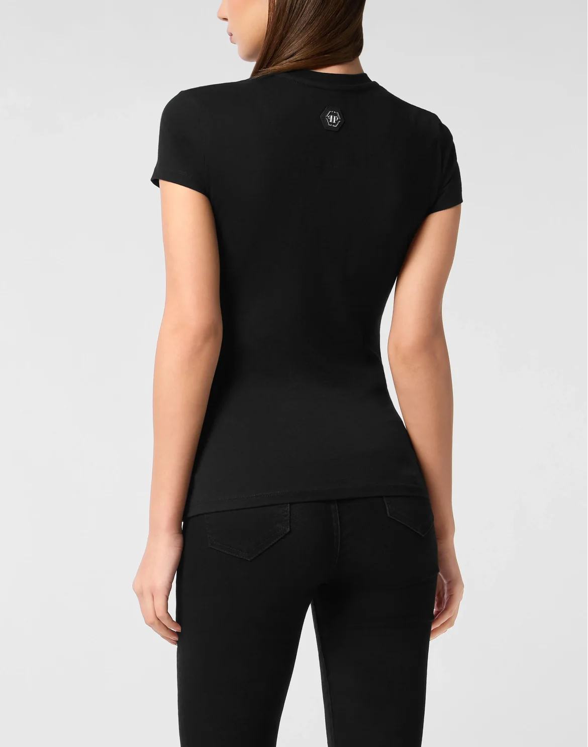 Cotton Sexy Pure Fit T-Shirt Teddy Crystal, цвет: Черный