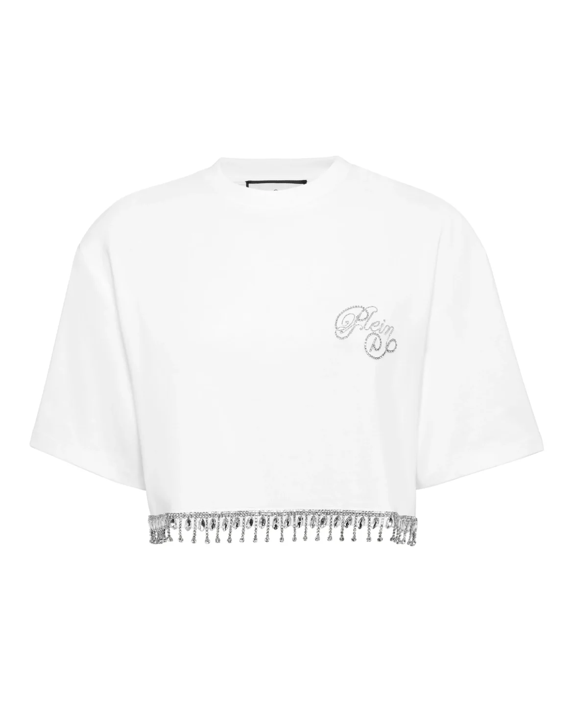 Cropped T-Shirt Signature, цвет: Белый
