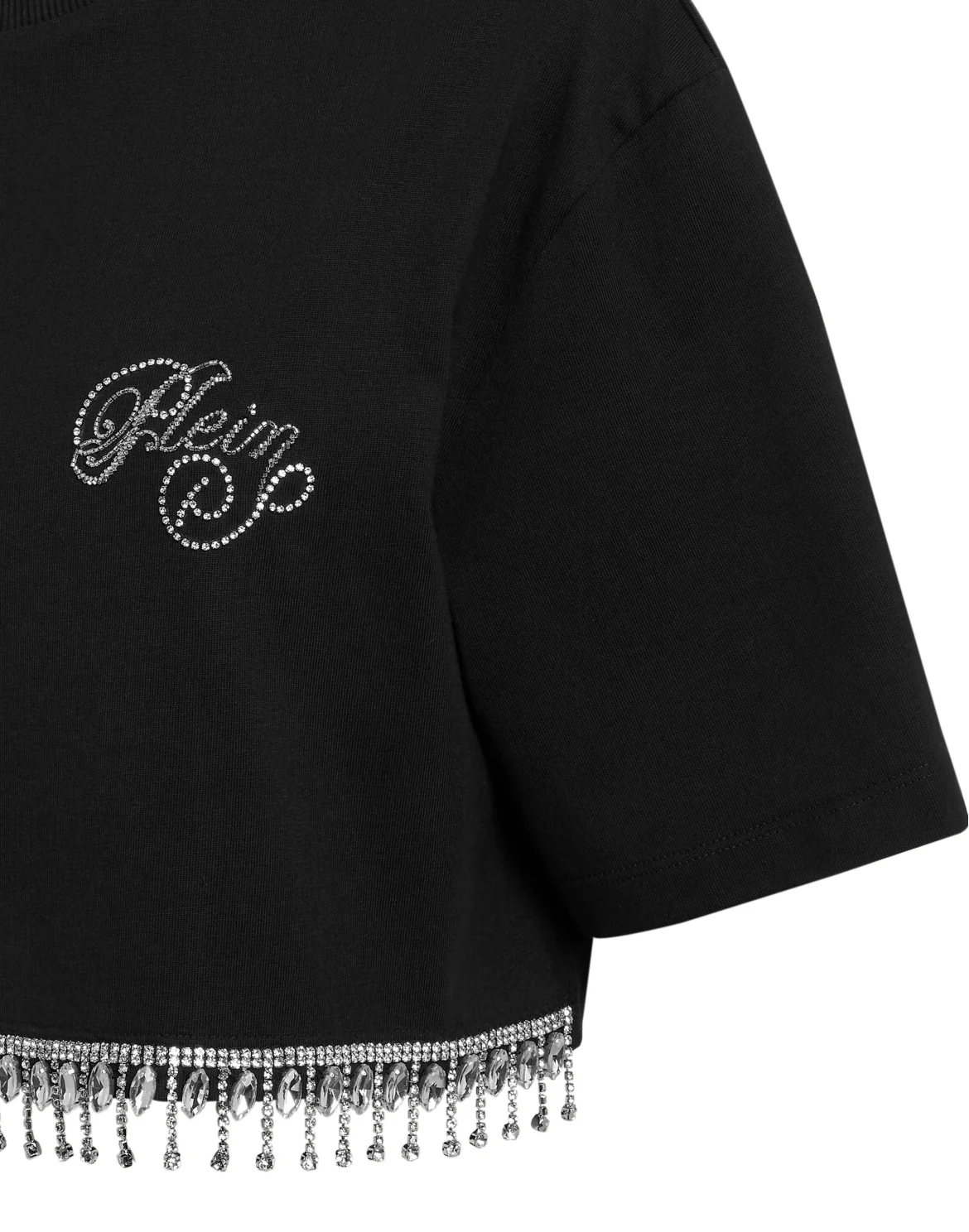 Cropped T-Shirt Signature, цвет: Черный