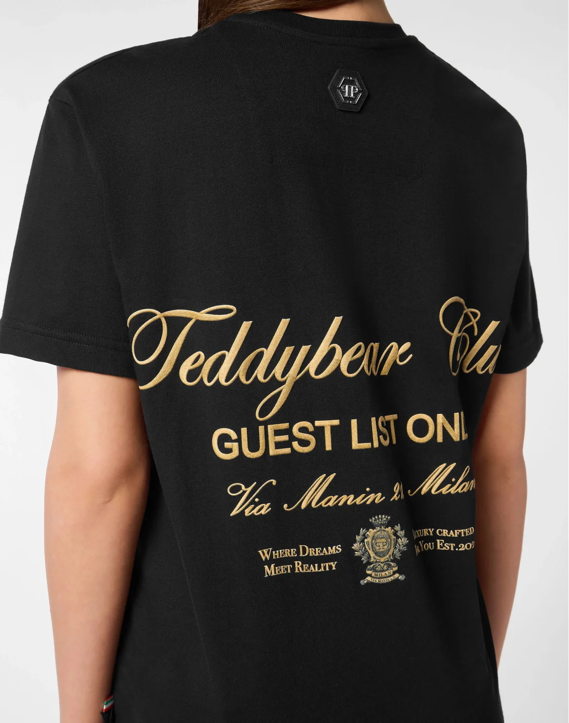 Man Fit T-Shirt Teddy Doorman, цвет: Черный