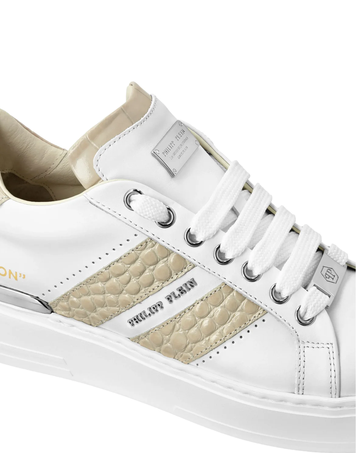 Low Top Sneakers, цвет: Бежевый