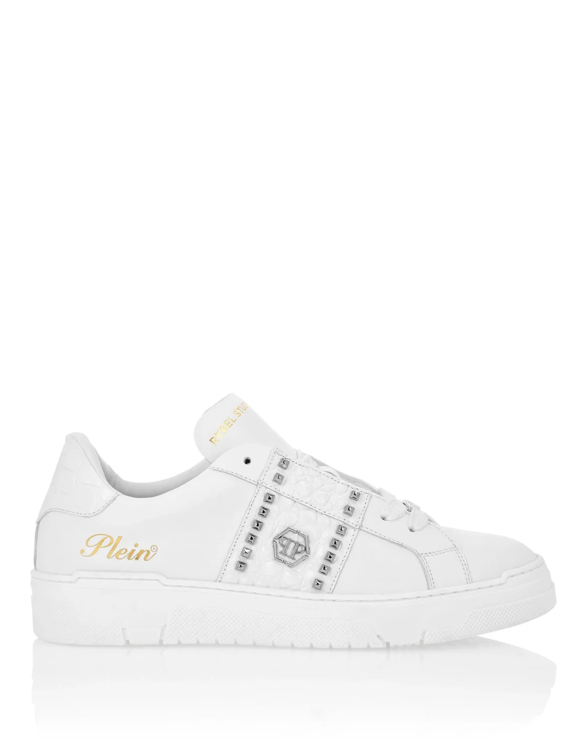 Low Top Sneakers Rebel Studs, цвет: Белый