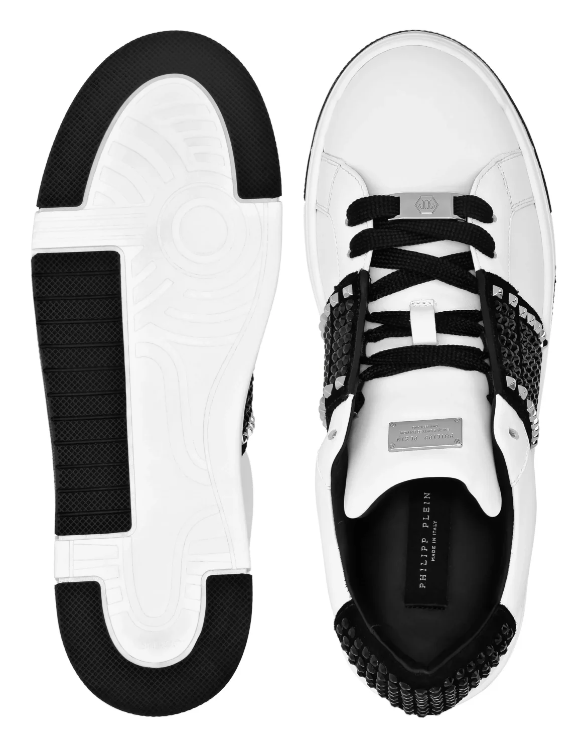 Low Top Sneakers Strass Studs, цвет: Черный