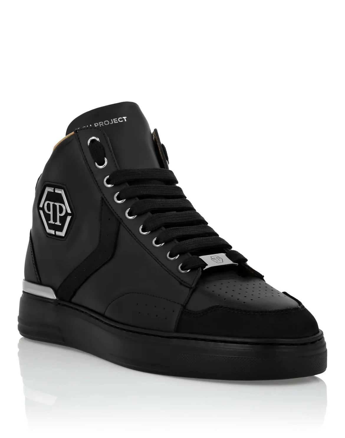 Mid Top Sneakers High Project, цвет: Черный