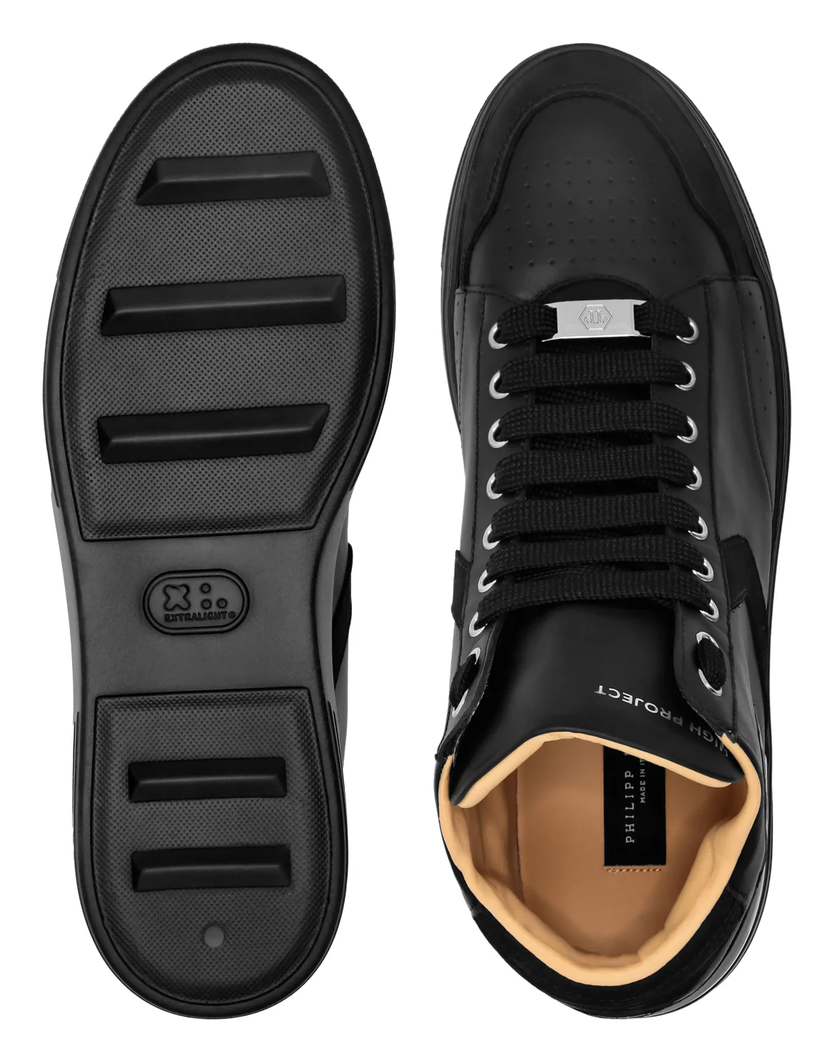Mid Top Sneakers High Project, цвет: Черный
